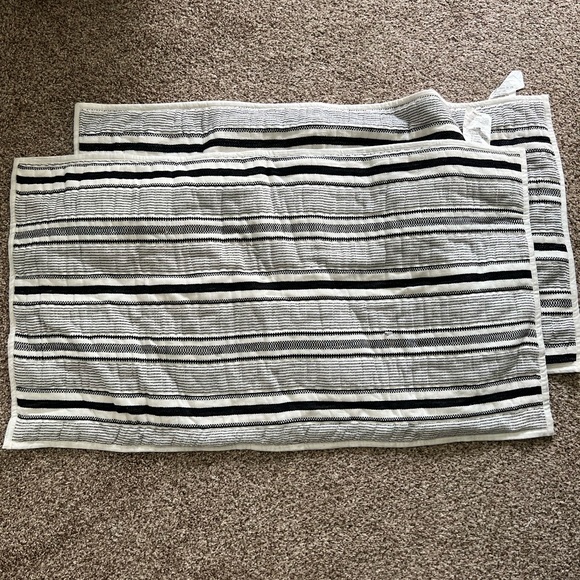 Hearth & Hand with Magnolia Stripe KING sham set - Picture 1 of 2